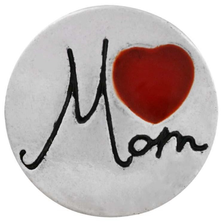Mom Heart Mini Snap - Gracie Roze