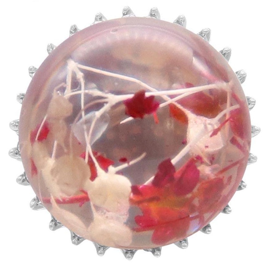 Flower Bubble Red Mini Snap - Gracie Roze