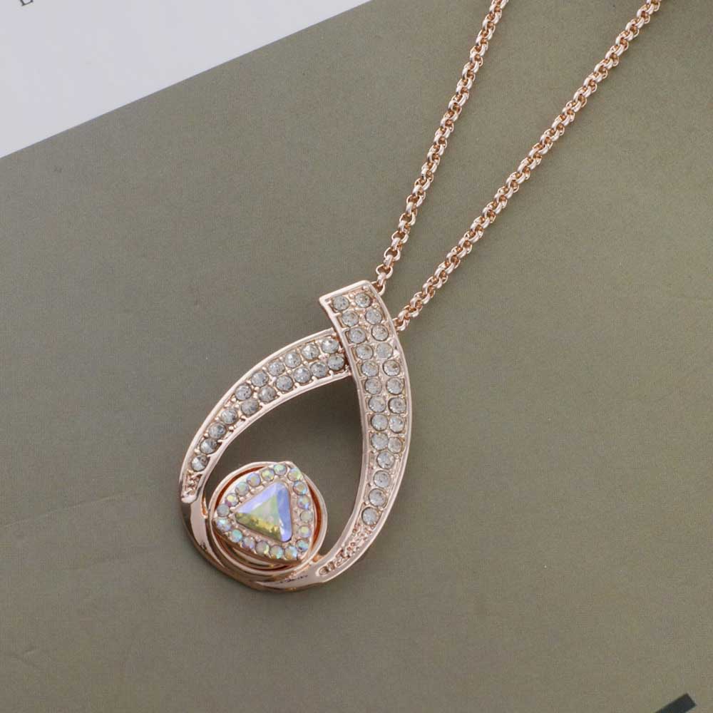 Rose Gold Crystal Opal Mini Snap - Gracie Roze