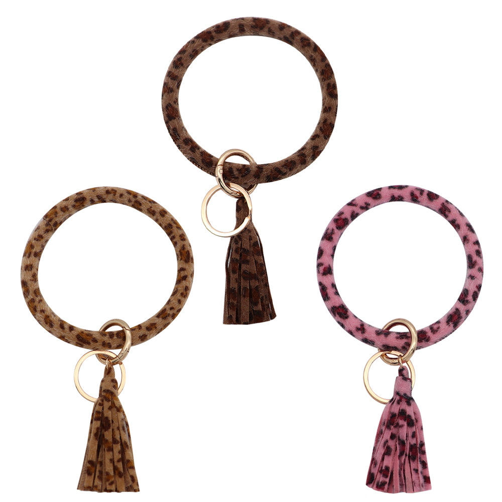 Leopard Print Key Ring - Gracie Roze