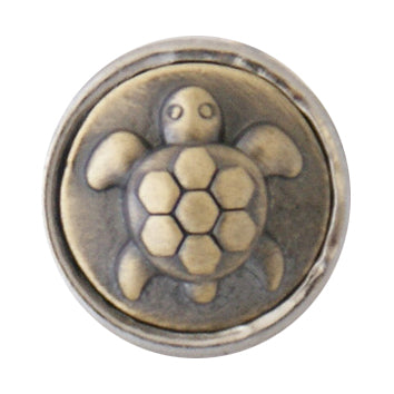 Metal Turtle Mini Snap - Gracie Roze