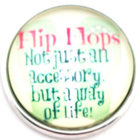 Flip Flops Way of Life Snap - Gracie Roze