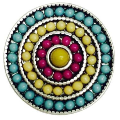 Tropical Clay Bead Snap - Gracie Roze