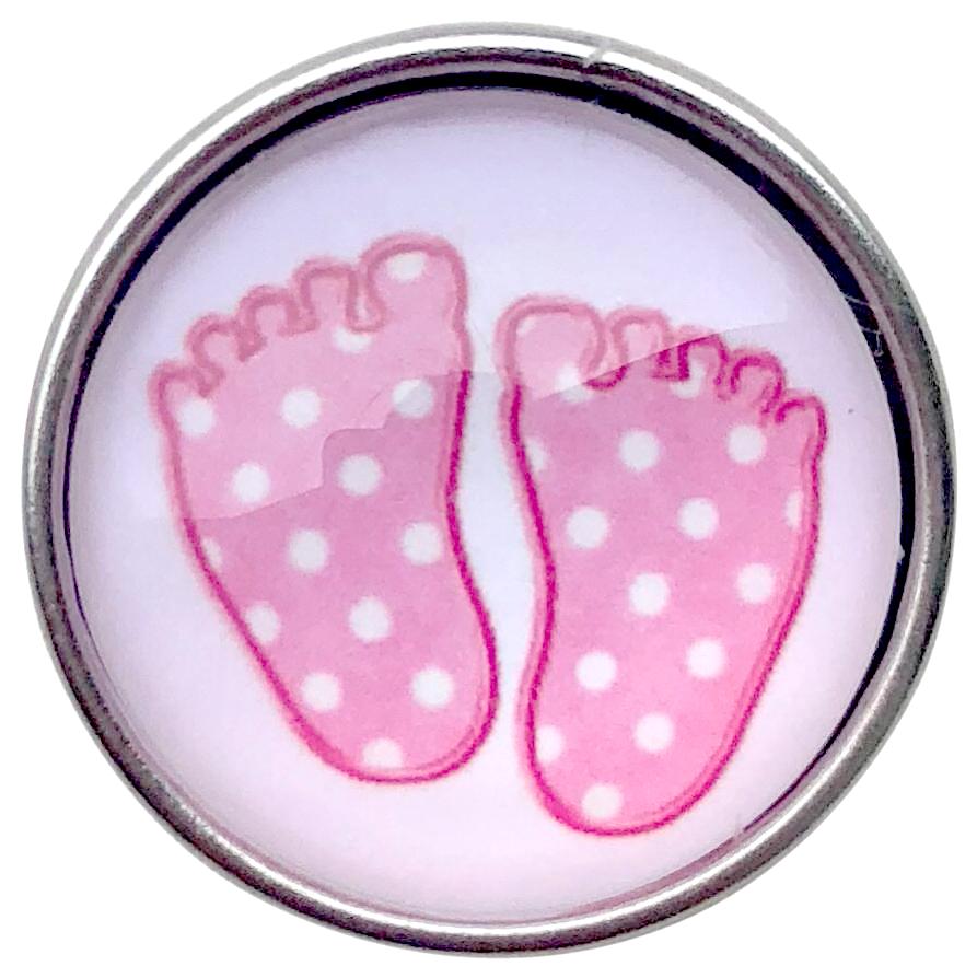Pink Feet Snap - Gracie Roze