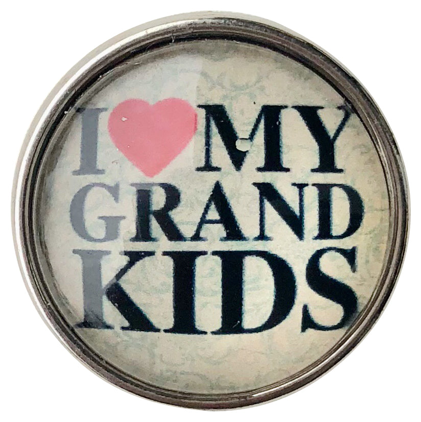 Love My Grand Kids Snap - Gracie Roze