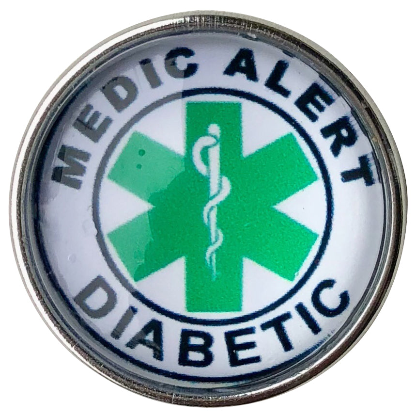 Medic Alert Diabetic Snap - Gracie Roze
