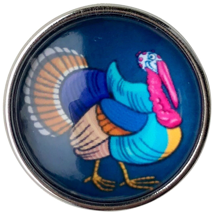 Colorful Tom Turkey Snap - Gracie Roze