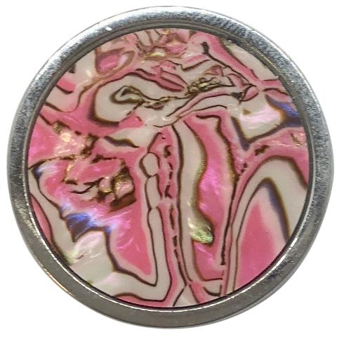 Pink Sand Swirl Coin - Gracie Roze