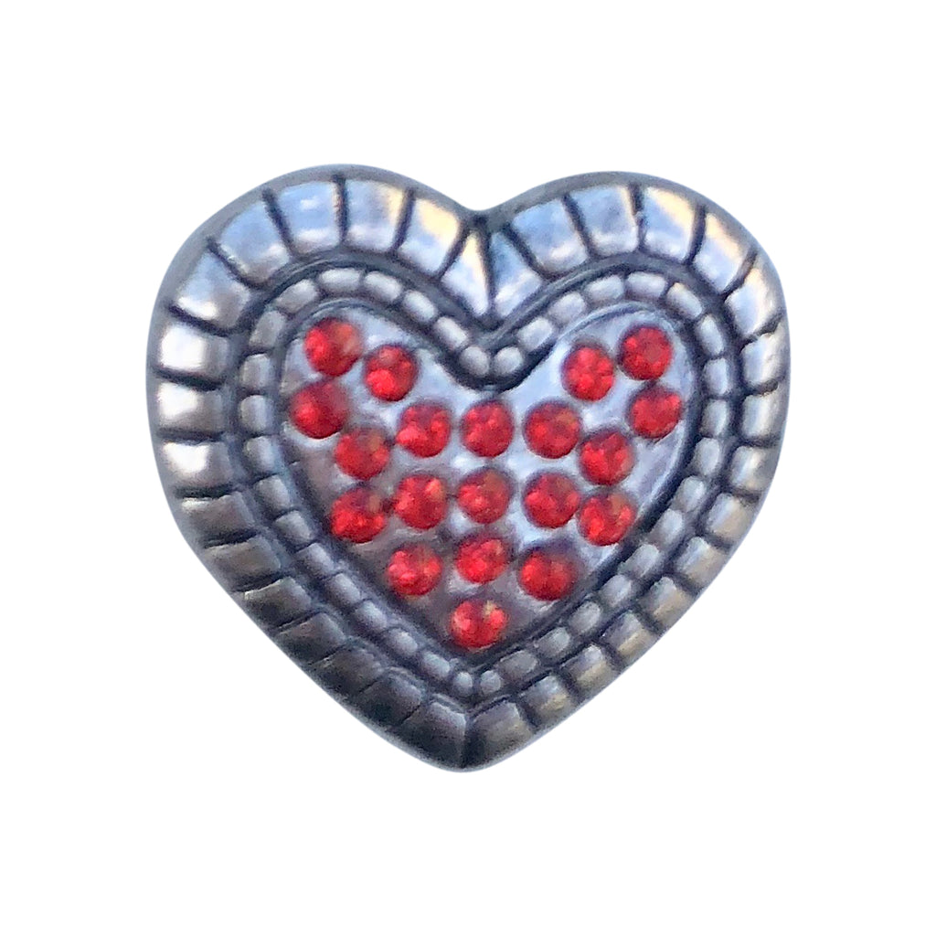 Heart Crystal Mini Snap - Gracie Roze