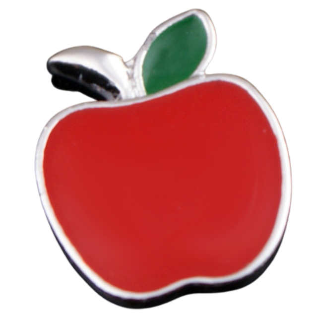 Metal Apple Mini Snap - Gracie Roze