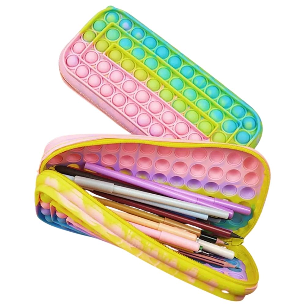 Pop It Fidget Toy Pastel Pencil Case - Gracie Roze