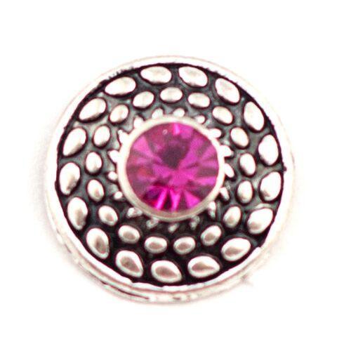 Pink Crystal Shield Mini Snap - Gracie Roze