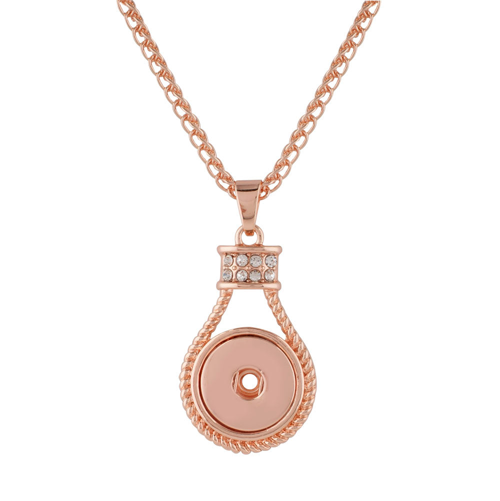 Rose Gold Balloon Necklace - Gracie Roze