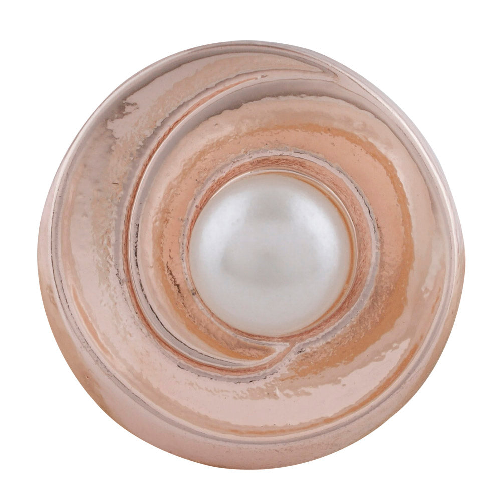 Rose Gold Sea Pearl Snap - Gracie Roze