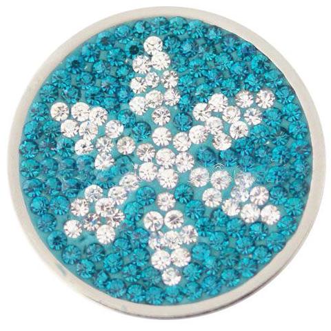 Blue Snowflake Coin - Gracie Roze