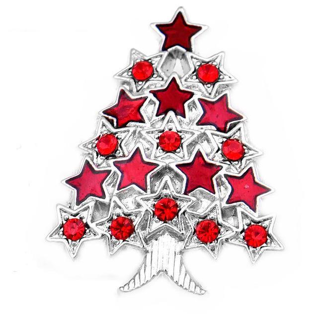 Star Bright Red Christmas Tree Snap - Gracie Roze