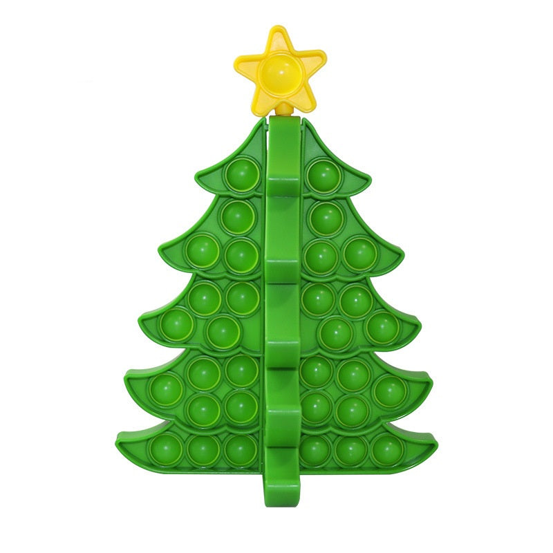 Pop It Fidget Toy Green Christmas Tree - Gracie Roze