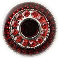 Wine Red Crystals Snap - Gracie Roze