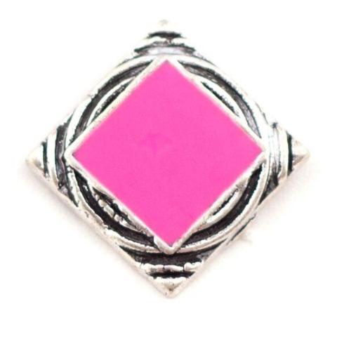 Pink Square Mini Snap - Gracie Roze