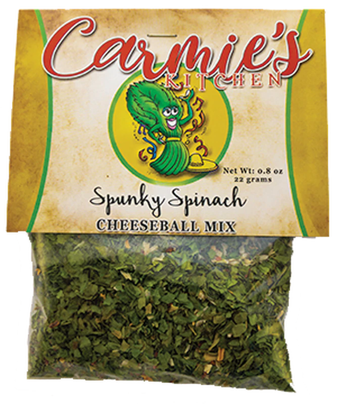 Spunky Spinach Appetizer Cheeseball - Gracie Roze