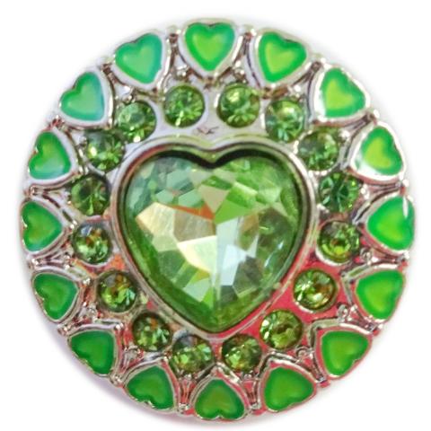 Green Hearts Snap - Gracie Roze