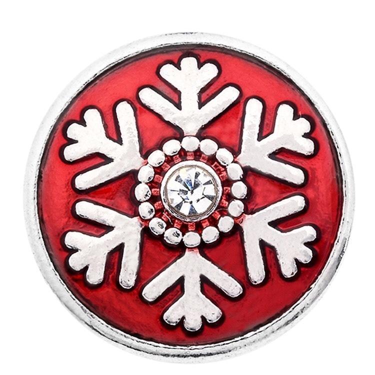 Red Snowflake Snap - Gracie Roze