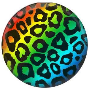 Cheetah Rainbow Standard Snap - Gracie Roze