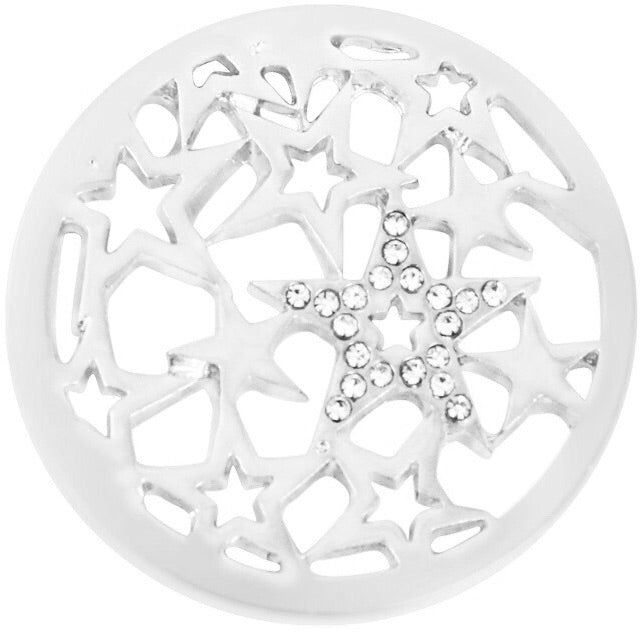 Silver - Starry Night Coin - Gracie Roze