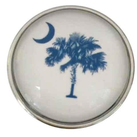 South Carolina Palmetto and Crescent Moon Snap - Gracie Roze