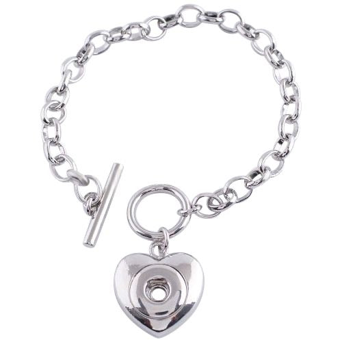 Heart Toggle Mini Bracelet - Gracie Roze