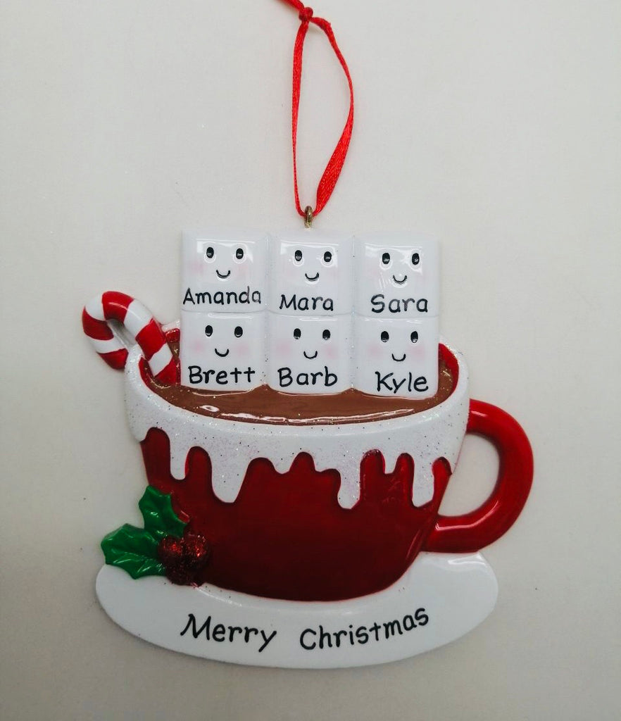 Ornament Hot Chocolate Family - Gracie Roze