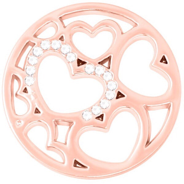 Rose Gold - Hearts to Hold Coin - Gracie Roze