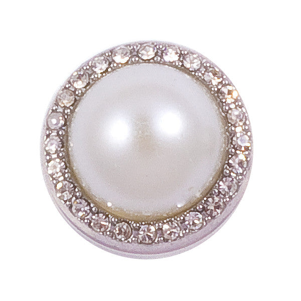 Pearl with Crystals Snap - Gracie Roze