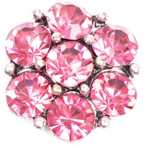 Crystal Pink Chunk Snap - Gracie Roze