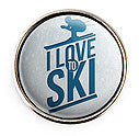 Love to Ski Snap - Gracie Roze