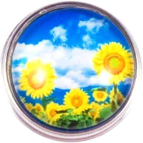 Yellow Sunflower Snap - Gracie Roze