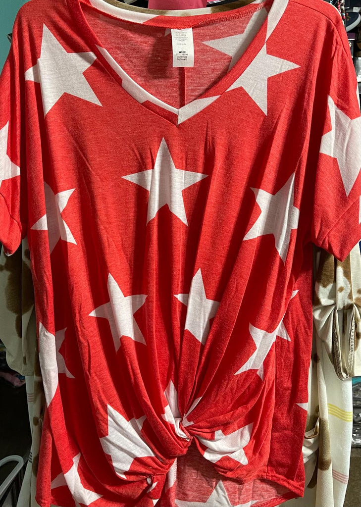 Red Star Top - Gracie Roze